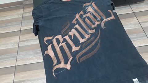 Calligraphy time , custon T short art