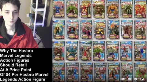 Reasons Why Hasbro Marvel Legends Action Figures Should Retail At A Price Of $4 Per Action Figure