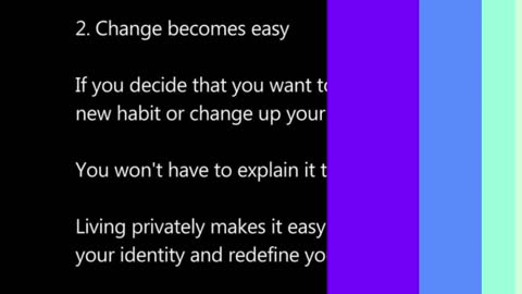 6 Benefits of Living a Private Life