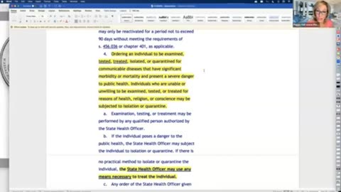 Mind Blowing Florida LAWS - Legalized Forced Quarantine and Forced Vaccination