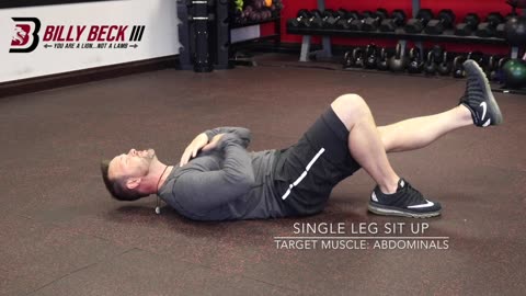 Single Leg Sit Up