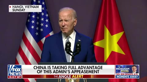 Ingraham: it's just 'boot-licking buffoonery' from the Biden white house