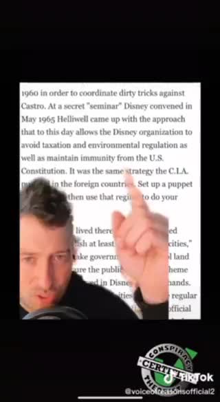 Disneyland autonomy and CIA, NASA (thanks Ron Desantis for canceling Disney's autonomy in FL)