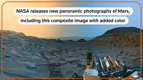 NASA releases new panoramic photos of Mars