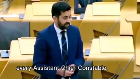 Listen to the way Scotland's new first minister Humza Yousaf...