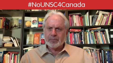 #NoUNSC4Canada - #UNSCelections - #ElectionsCSNU - Arnold August, Montréal