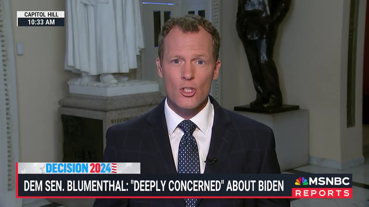 Dem Sen. Blumenthal: "I am deeply concerned" about President Biden.