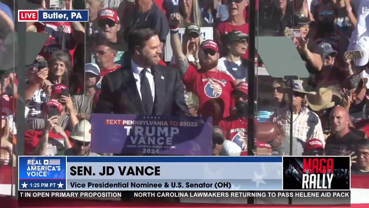 JD VANCE IS READY TO TAKE BACK THE WHITE HOUSE!