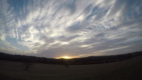 Sun Rise 3 1 23 41f / 5c