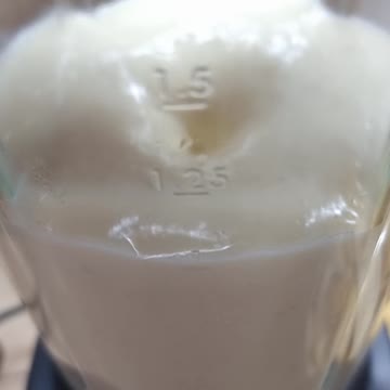 Banana - Pineapple MILKSHAKE drink, Yummy