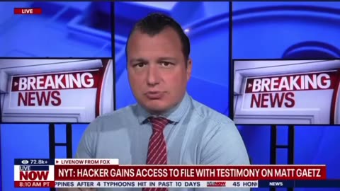 NYT: hacker gains access to testimony on Matt Gaetz