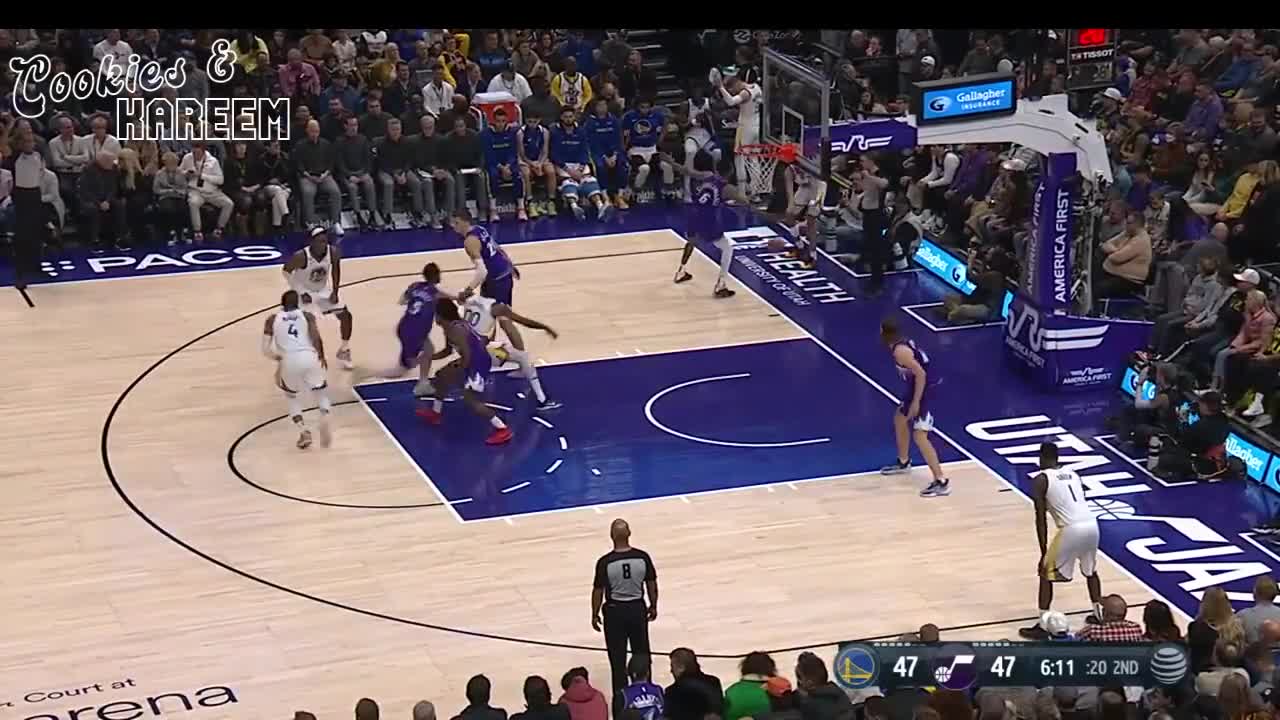 Jonathan Kuminga Highlights Jazz vs. Warriors 7th Dec 2022