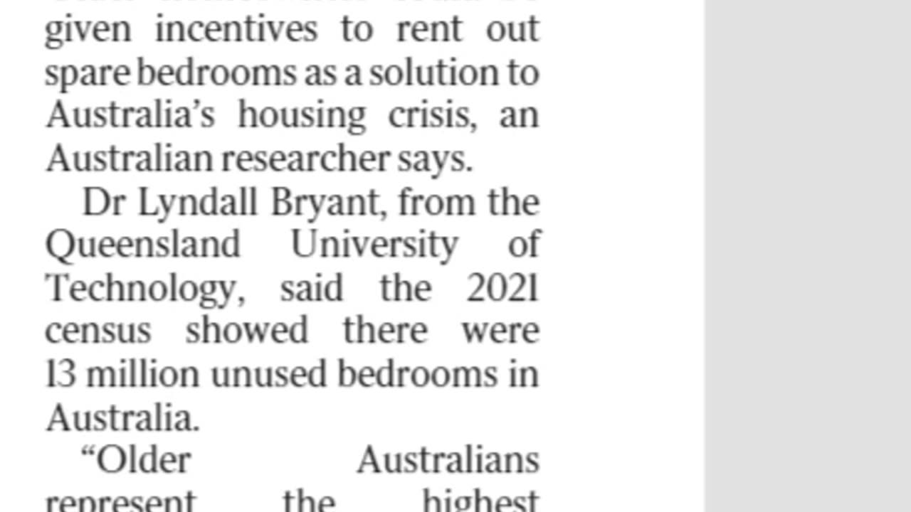 Elderly can ‘fix’ housing