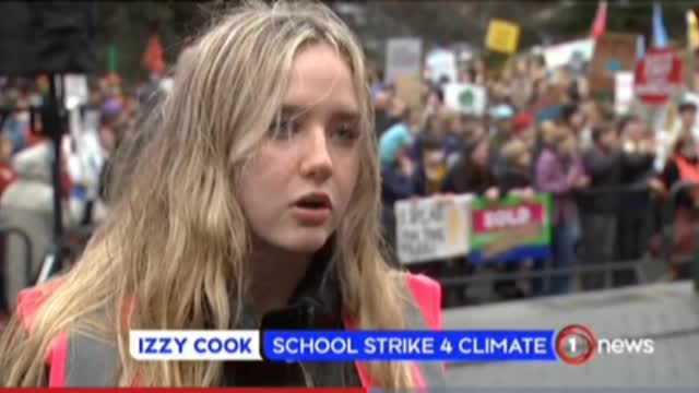 TSVN331 9.2022 Izzy Cook School Strike For Climate Double Standard Hypocracy