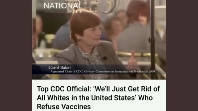 RPFC Archive- CDC CEO wants White Genocide