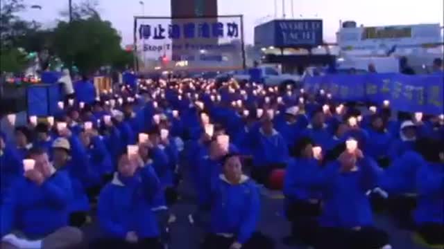 Falun Gong Protesta Contra 13 Anos de Repressão na China