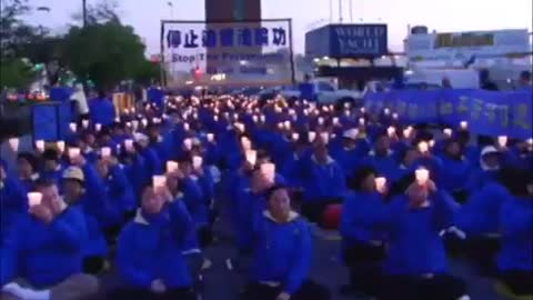 Falun Gong Protesta Contra 13 Anos de Repressão na China