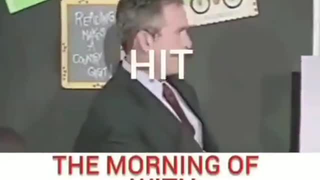 George Bush on 09/11/01