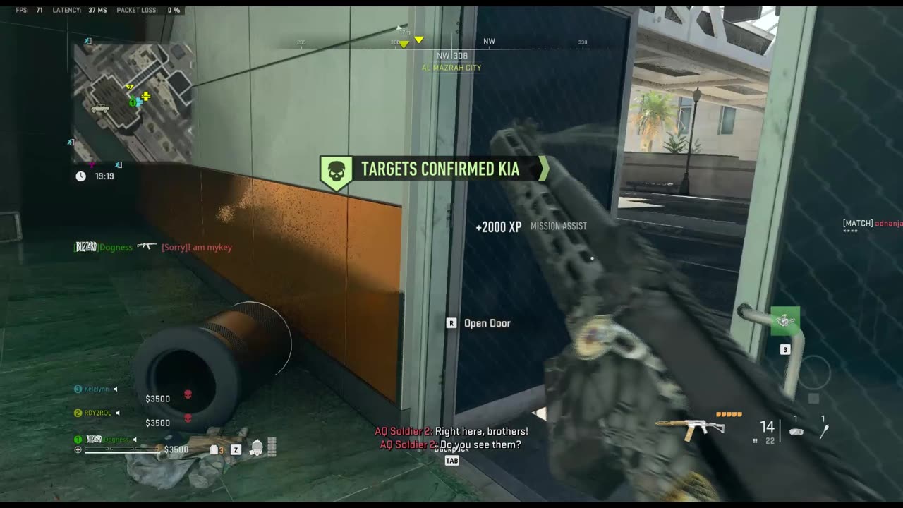 CoDMW2: Hunt Squad Contract Completed