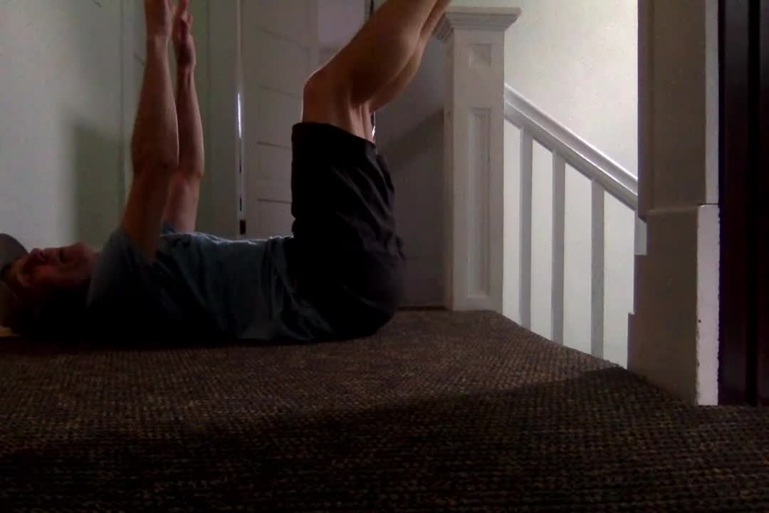 Dead Cockroach Breathing Exercise