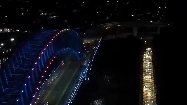 Samarinda at night.