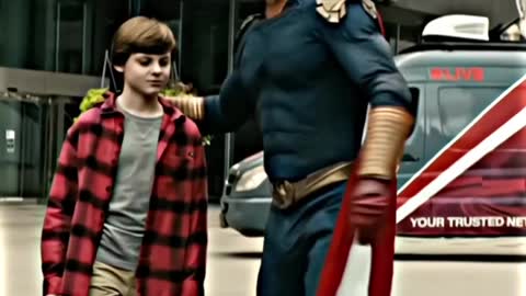 Homelander defends his son