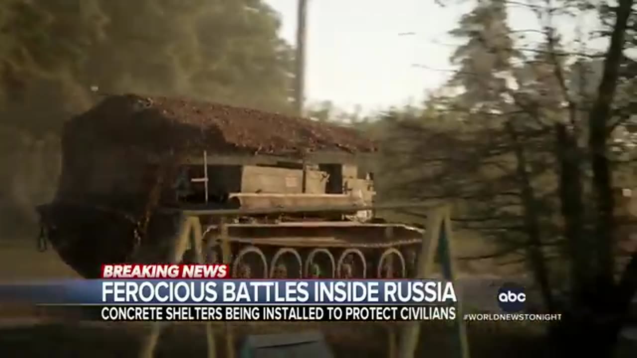 Concrete bunkers installed for protection amid Ukraine’s offensive inside Russia