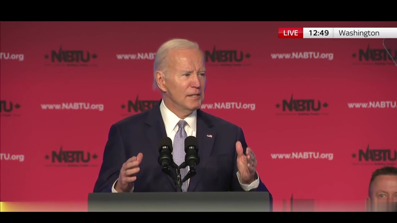 Joe Biden: First speech since 2024 presidential bid announcement