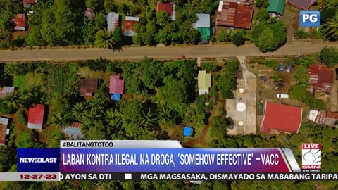 Laban kontra ilegal na droga, 'somehow effective' −VACC