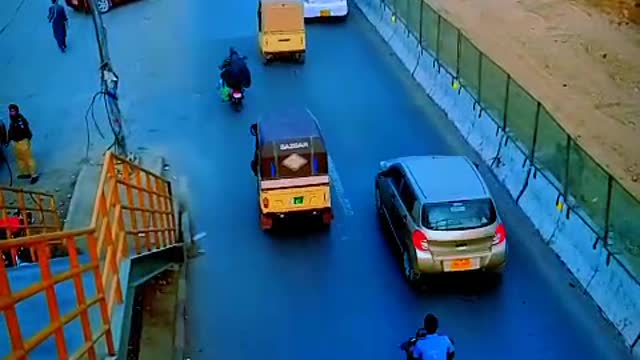 Busy Traffic Road