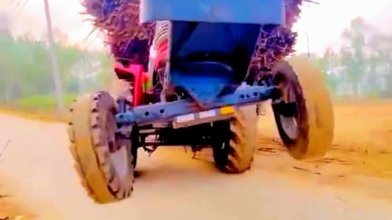 This amazing Driver of tractors