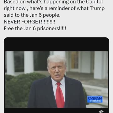 Remember What Trump Said On Jan. 6