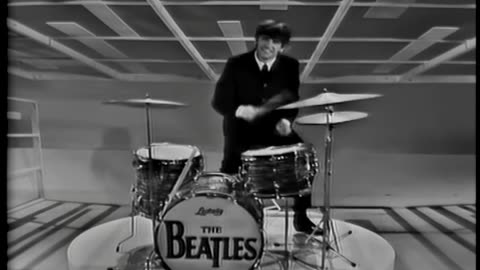 The Beatles - I Want To Hold Your Hand - Performed Live On The Ed Sullivan Show 2/9/64