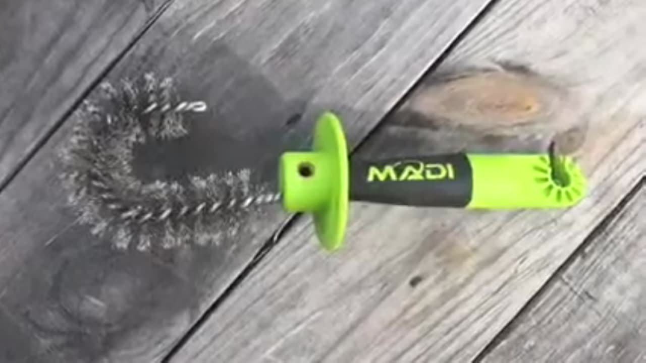 Demo of the Madi Swivel J and Hand J Lineman Wire Brush