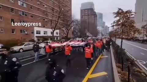 NY F*** Trudeau protest