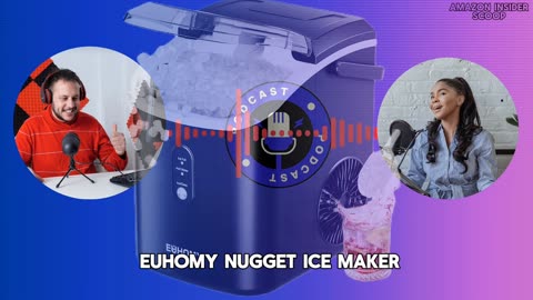 EUHOMY Nugget Ice Maker Review: Fast, Portable, Auto-Cleaning, Sonic Ice for Home, RV & Camping