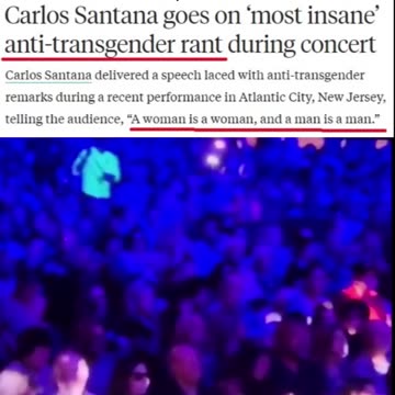 Carlos Santana Triggers The Delusional Ones