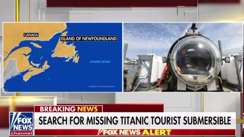 🚨 Search for missing Titanic tourist submersible