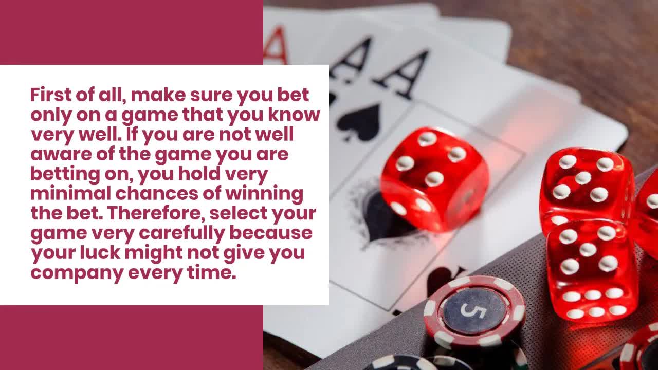 How You to be Successful at Online Betting