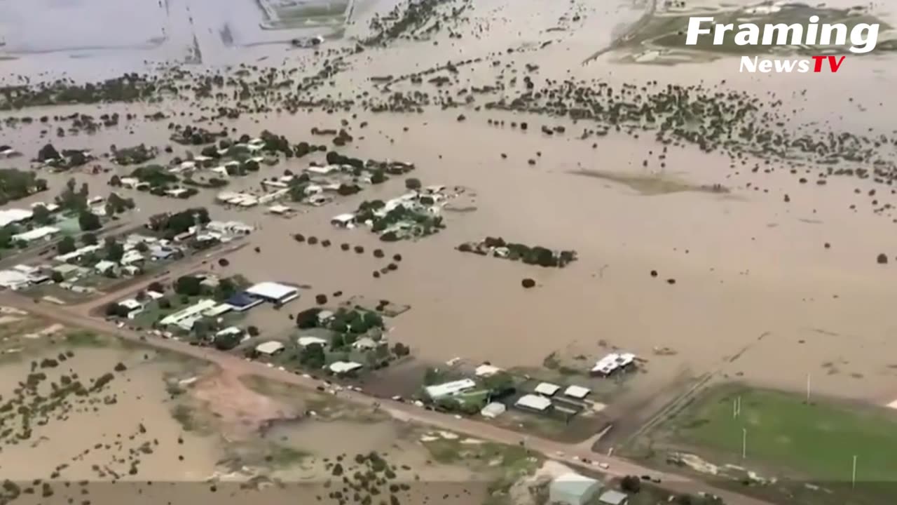 Hujan deras di Australia utara memicu evakuasi banjir di Queensland