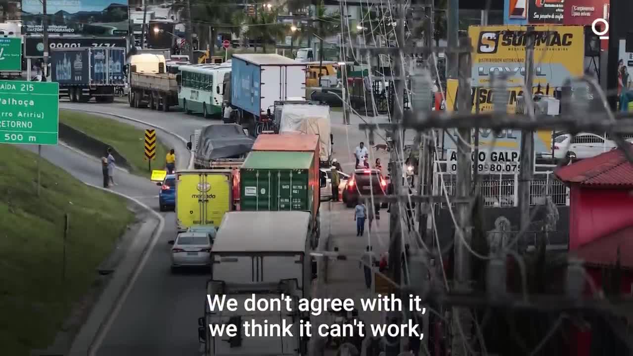 Brazil Truckers Block Roads to Protest Bolsonaro Election Loss