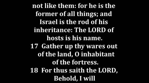 Jeremiah 10 King James version