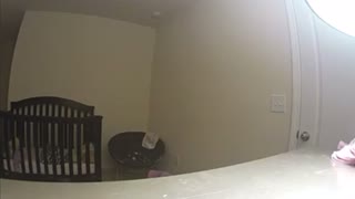 Kid Flips Out Of Crib