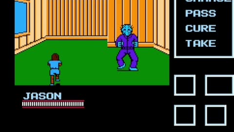 Friday the 13th Nintendo 8-bit game part 4 #gaming #shortgaming #dudivulga