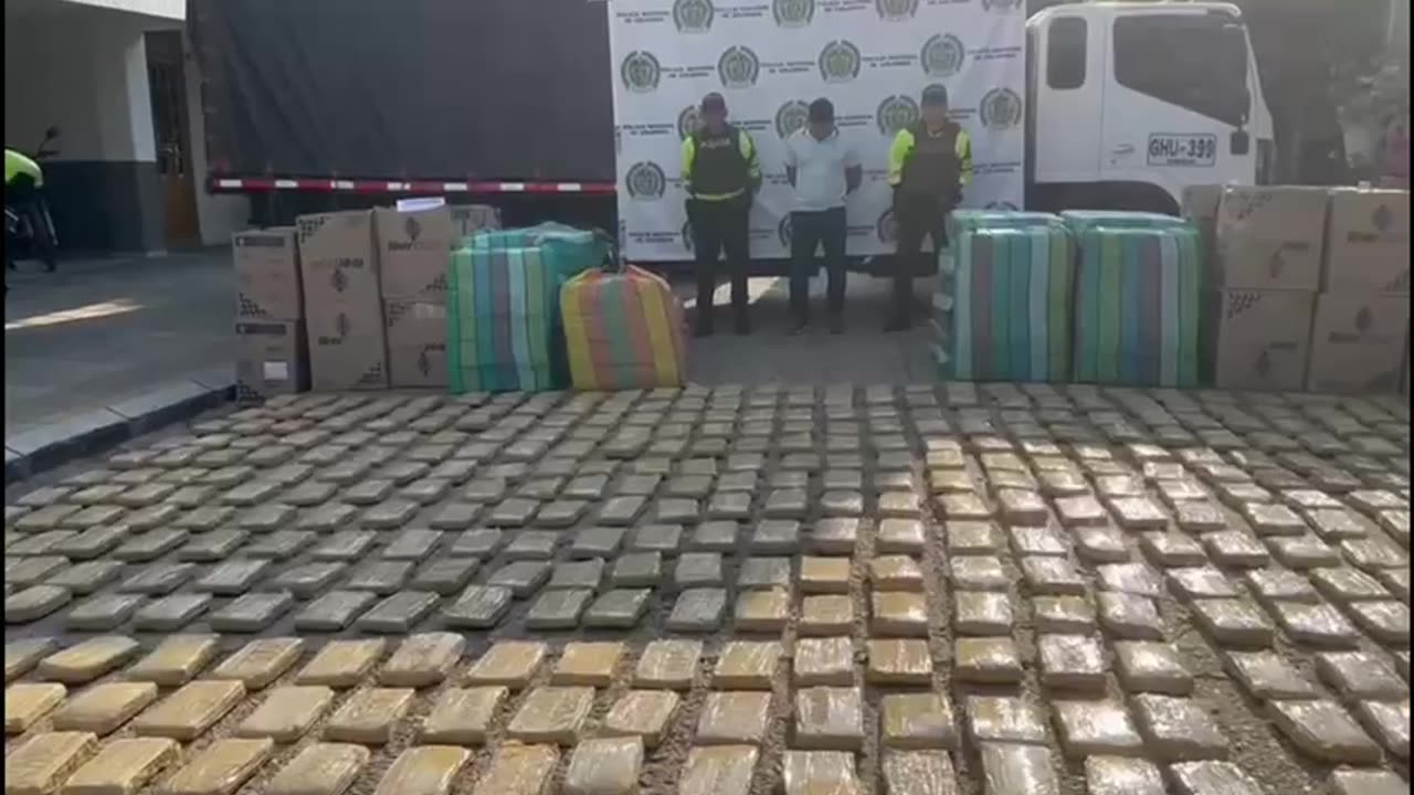 Dos toneladas de marihuana tipo creepy fueron incautadas en el Magdalena Medio.