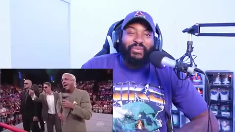 Jay Lethal and Ric Flair Funny Promo (Reaction)