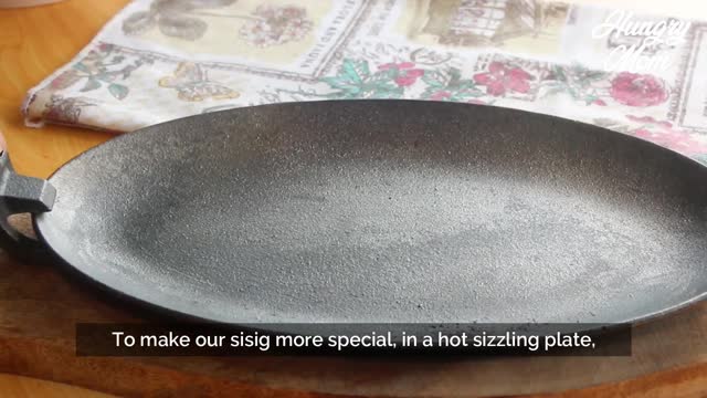 AUTHENTIC PORK SISIG KAPAMPANGAN HUNGRY MOM COOKING