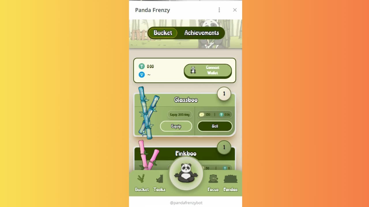 BIG MINING MINI APP TELEGRAM PANDA FRENZY