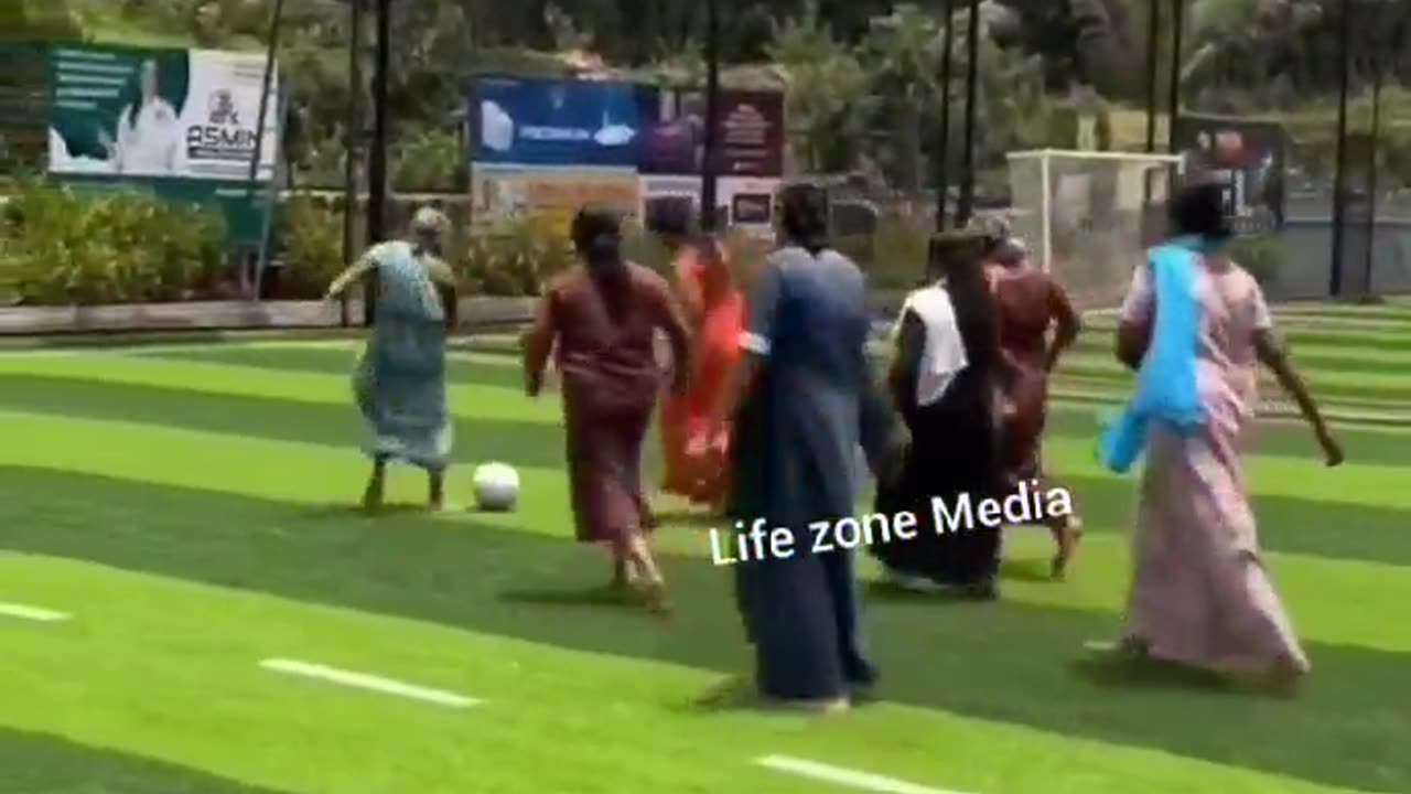 Ladies football playing Kerala