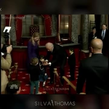 Biden getting pick pocketed by a child